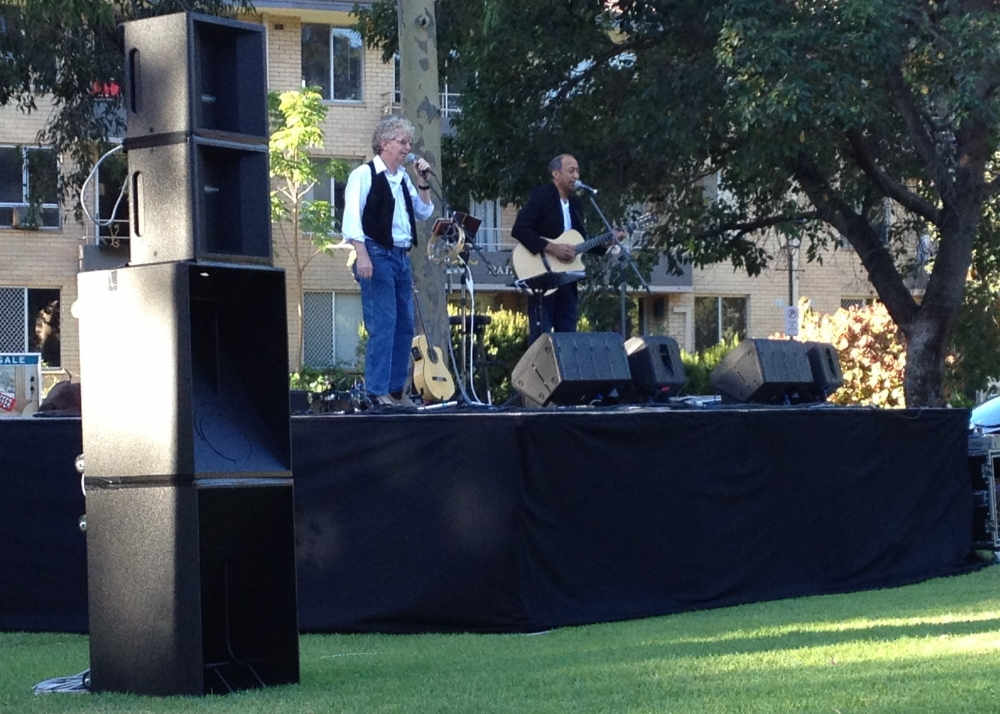 Band Sound System and Stage Perth